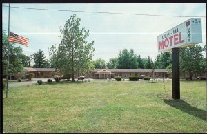 Virginia WARRENTON Lee-Hi Motel, U.S. Routes 15, 29, 211 - Chrome 1950s-1970s