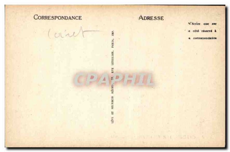 Postcard Old Cathedral of Chartres