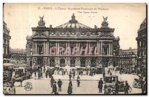 Old Postcard The Paris Opera