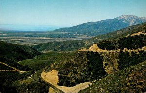 California San Bernadino Mounatins Panoramic View