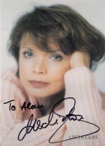 Uschi Glas Singer Hand Signed Photo