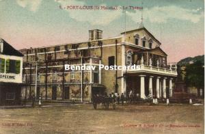 mauritius, PORT LOUIS, Le Théâtre, Theatre (1910s)