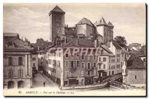 Annecy Old Postcard View of the Chateau