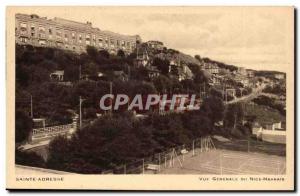 Old Postcard Le Havre Sainte Adresse General view of Nice Havens (tennis)