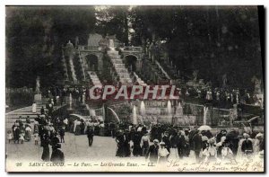 Postcard Old Saint Cloud Park Grandes Eaux