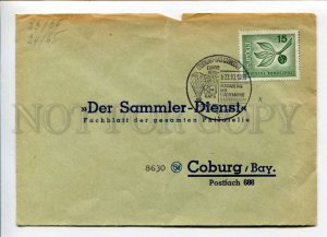 421752 GERMANY 1965 philatelic magazine Sammler-Dienst AVIATION Stuttgart COVER