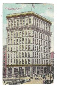 The Williamson Building, Cleveland, Ohio, posted 1911, divided back