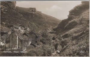 Cornwall Postcard - Tintagel, Rocky Valley   XT255