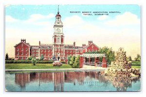 Postcard Security Benefit Association Hospital Topeka Kansas