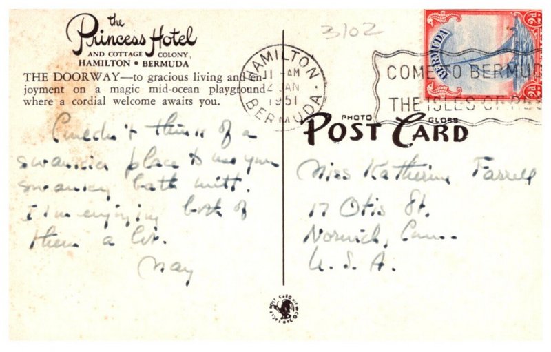 Bermuda  Hamilton The Princess Hotel