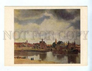 539780 USSR 1973 Jan Vermeer Delft View City Delft edition 15000 Holland old
