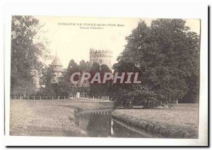 Conde estate on Iton Old Postcard Old castle