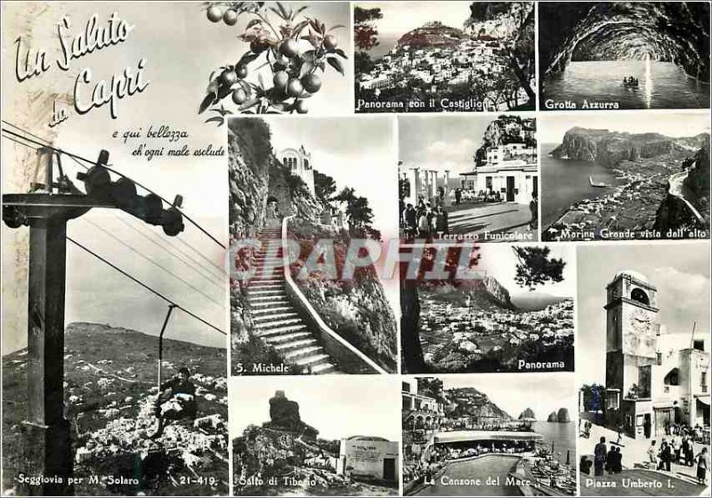 Modern Postcard Capri