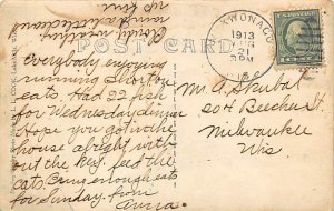 Y.M.C.A. Boat House  Phantom Lake WI 