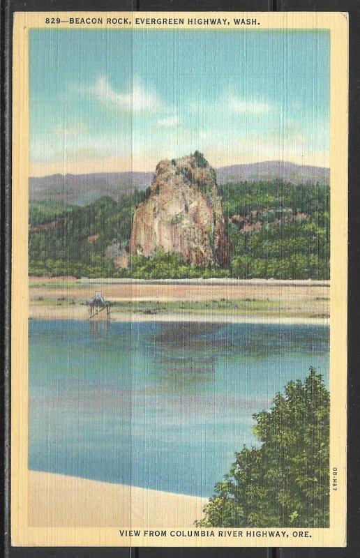 Oregon - Beacon Rock - Columbia River Highway - [OR-042]