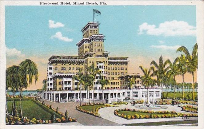 Florida Miami Beach The Fleetwood Hotel