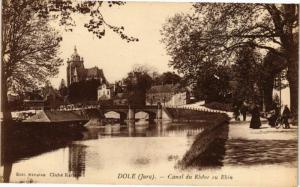 CPA DOLE -Canal du Rhone au Rhin (263533)