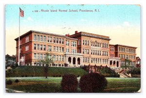 Rhode Island Normal School Providence R. I. Rhode Island c1912 Postcard