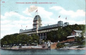 Postcard NY Alexandria Bay - Thousand Island House