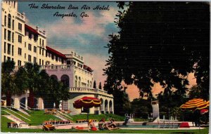 Postcard HOTEL SCENE Augusta Georgia GA AK3960