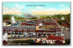 Birds Eye View Corbin Kentucky KY UNP DB Postcard Y5