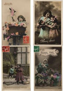 GIRL GIRLS GLAMOUR 1200 REAL PHOTO Vintage Postcards pre-1940 (Part 2.) (L2956)