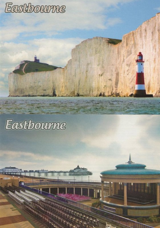 Eastbourne Bobsters Guided Tours 2x Advertising Postcard s