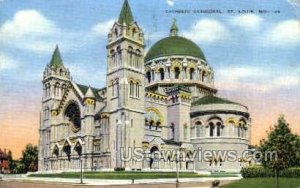Catholic Cathedral - St. Louis, Missouri MO Postcard