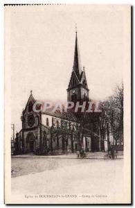 Postcard Ancient Church of Mourmelon the Great Camp of Chalons