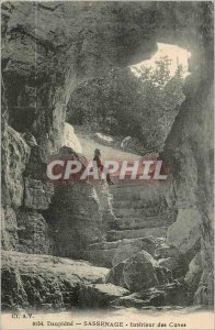 Old Postcard Dauphine Sassenage Interior of Tanks