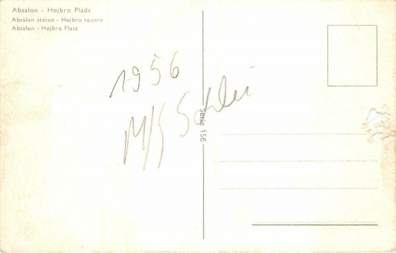 Lot121  denmark absalon statue heibro square Copenhagen