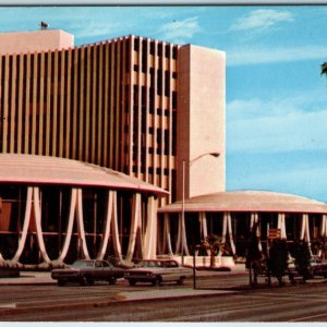 c1960s Phoenix, AZ Financial Center North Central Ave Skyline Muscle Car PC A241