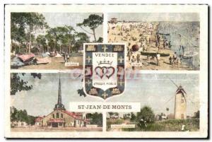 Modern Postcard St Jean de Monts