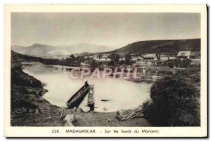 Old Postcard Madagascar On the Banks of the Manaoro