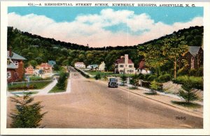 North Carolina Asheville Kimberly Heights Residential Street