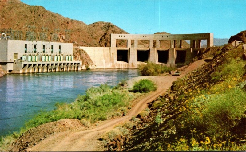 Arizona Parker Dam Between Lake Havasu and The Parker Strip