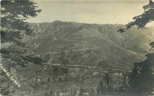 California San Bernardino Big Bear Clark Grade 1920s RPPC Photo Postcardv22-2503