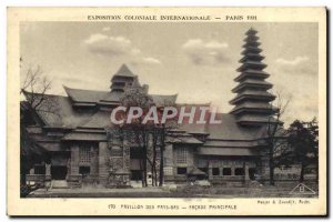 Old Postcard Exposition Coloniale Internationale Paris Pavillon Des Netherlan...