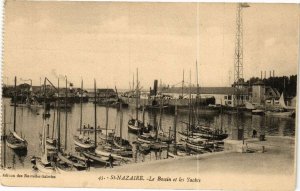 CPA St-NAZAIRE - Le Bassin et le Yachts (251071)
