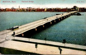 Massachusetts Boston The Harvard Bridge 1907