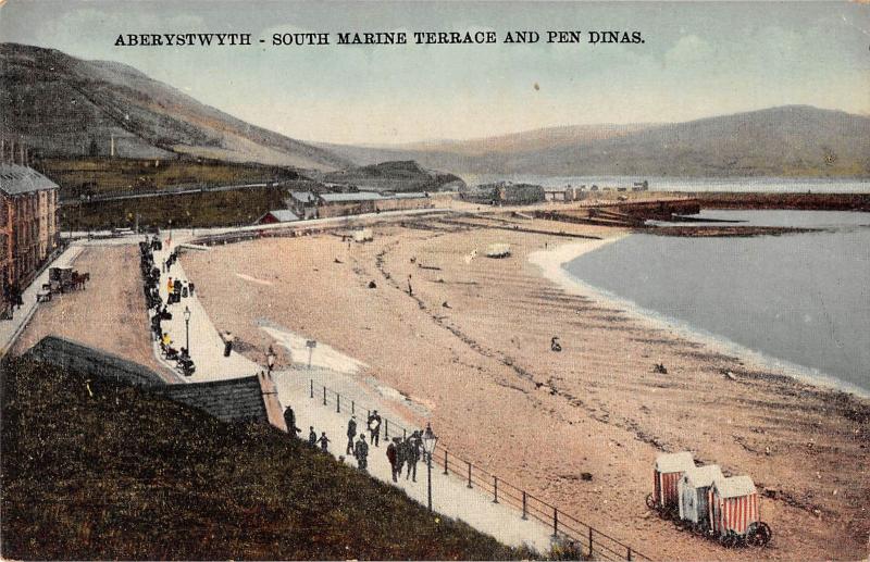 uk13191 south marine terrace and pen dinas  aberystwyth  wales   uk