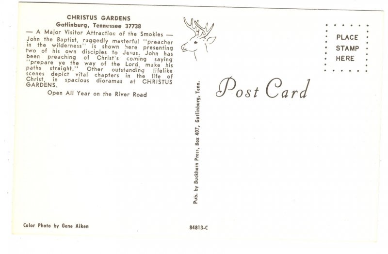 John Presenting Disciples to Christ, Chritus Gardens, Tennessee