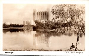 Pennsylvania Philadelphia United States Naval Hospital Real Photo