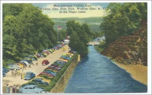 NY - Parking Area, Watkins Glen State Park