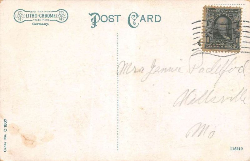 Topeka Kansas Vinewood Park Penny Arcade Litho-Chrome Vintage Postcard U4598