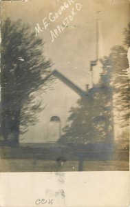 Postcard RPPC Ohio Appleton M.E. Church C-1910 23-8358