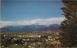 Postcard California Santa Barbara Aerial View Frye & Smith 23-2455