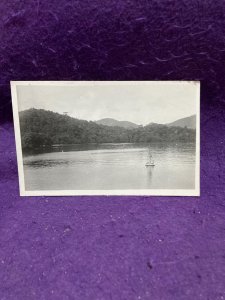 England unknown lake scene unposted