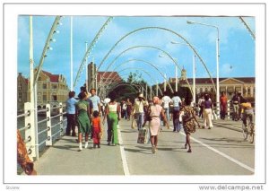 On The Pontoon Bridge, Curacao, N.A., 1950-1970s
