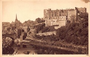 England Durham Castle vintage postcard